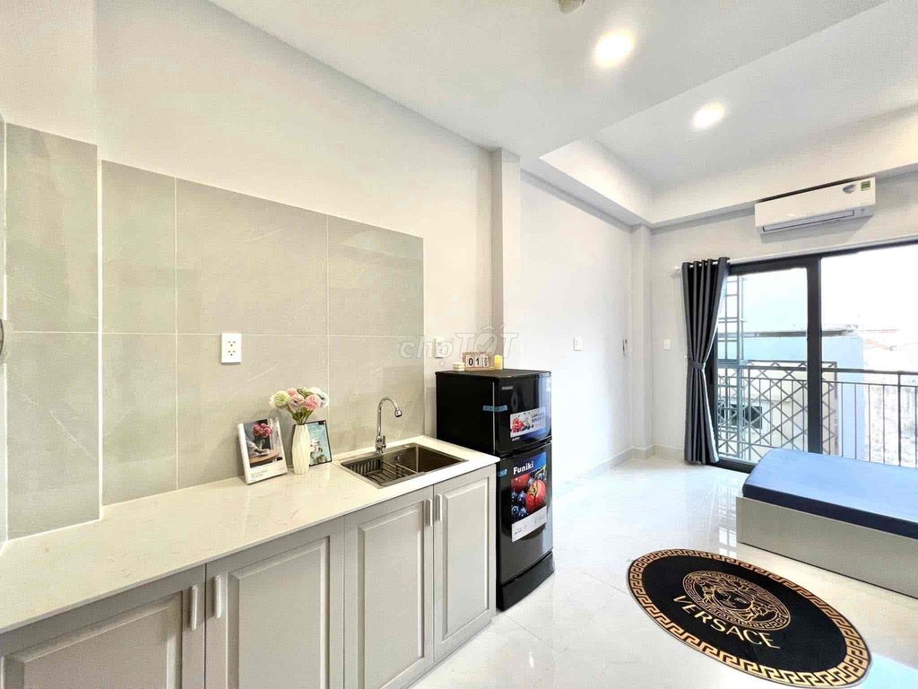 Open the new balcony studio 100% right ontte Cộng Hoà.