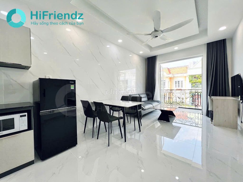 The apartment is a balcony bedroom. A full interior in the Golden Islands near Mai Chi, the Sala family.