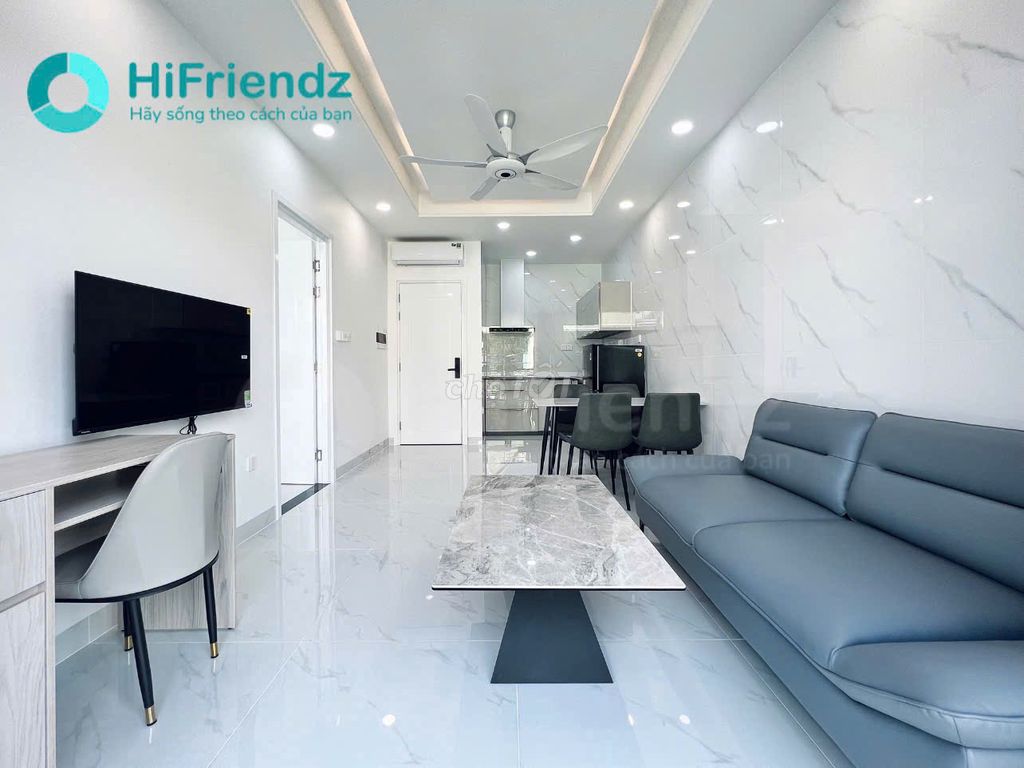 The apartment is a balcony bedroom. A full interior in the Golden Islands near Mai Chi, the Sala family.