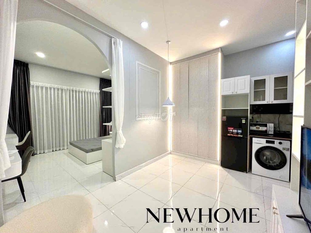 Rent apartment 1 bedroom - with security - balcony - Phú Nhuận Center