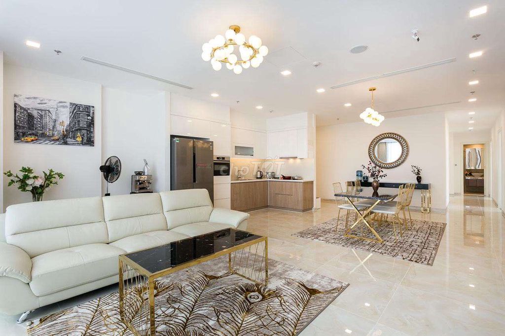 Rent the apartment 120 m2 3 The Gold View Bến Vân Đồn district 4 bedroom