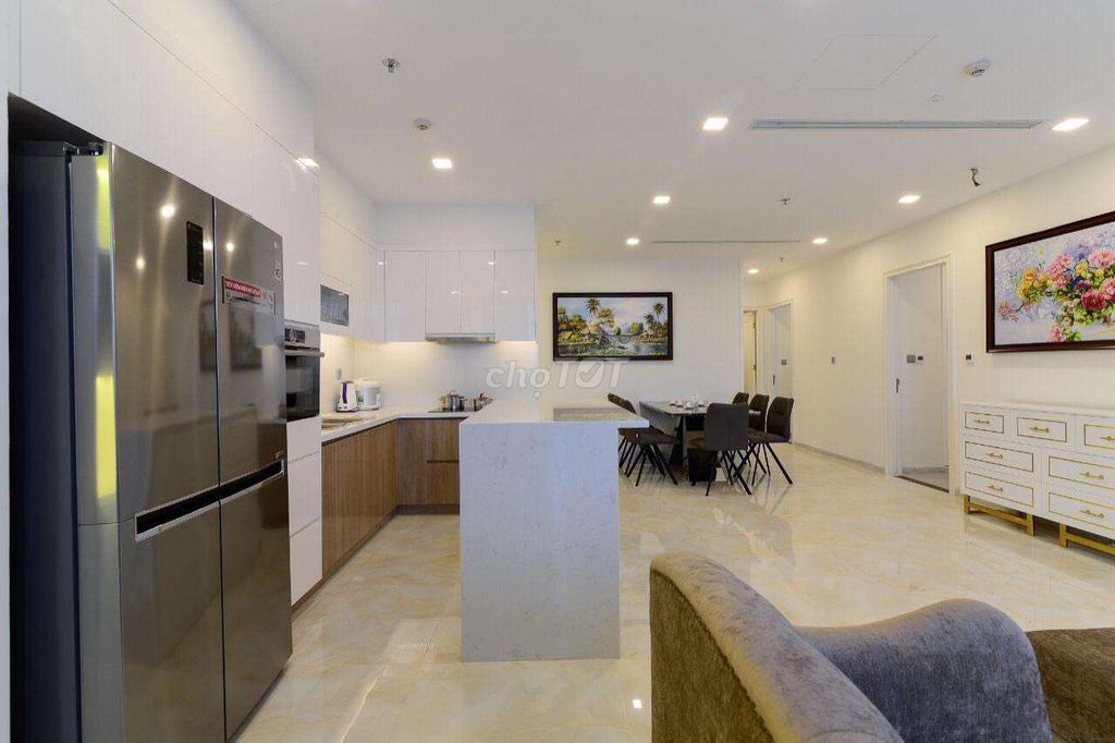 Rent the apartment 120 m2 3 The Gold View Bến Vân Đồn district 4 bedroom