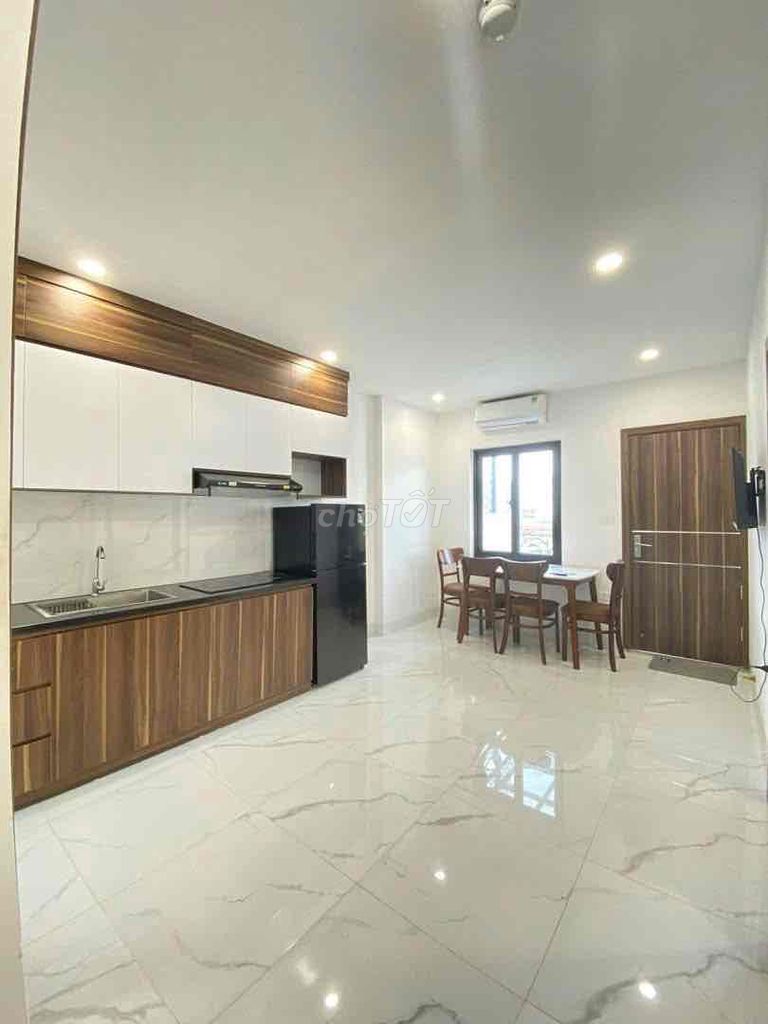 Two bedrooms. A full-in-the-art toilet.