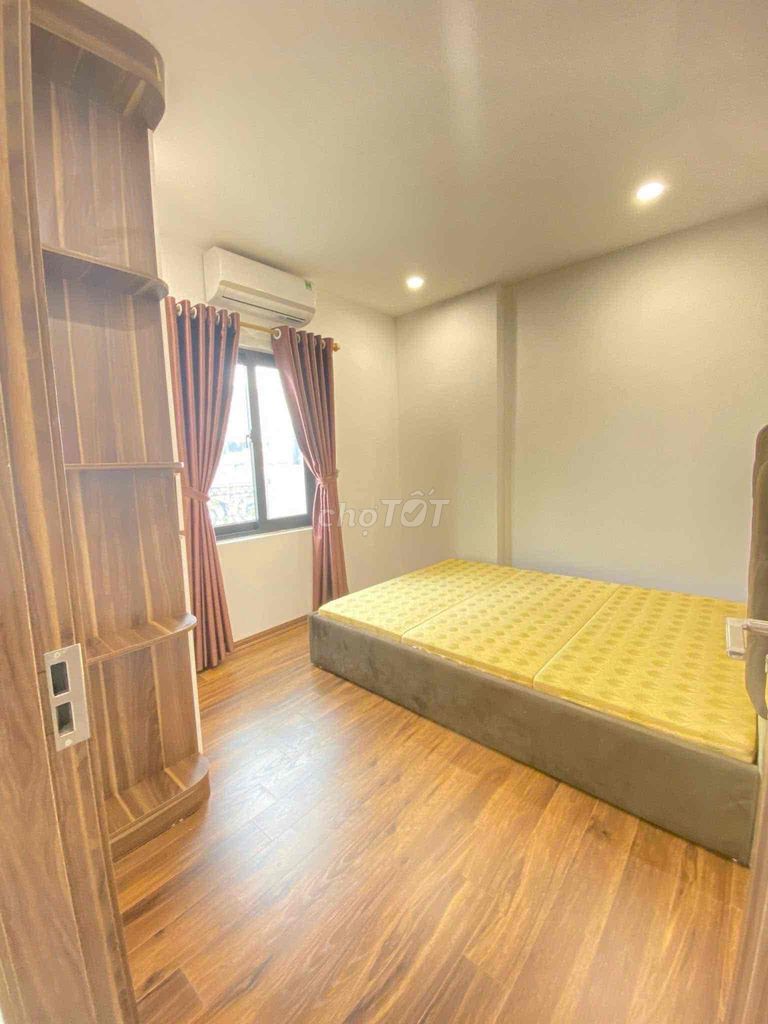 Two bedrooms. A full-in-the-art toilet.