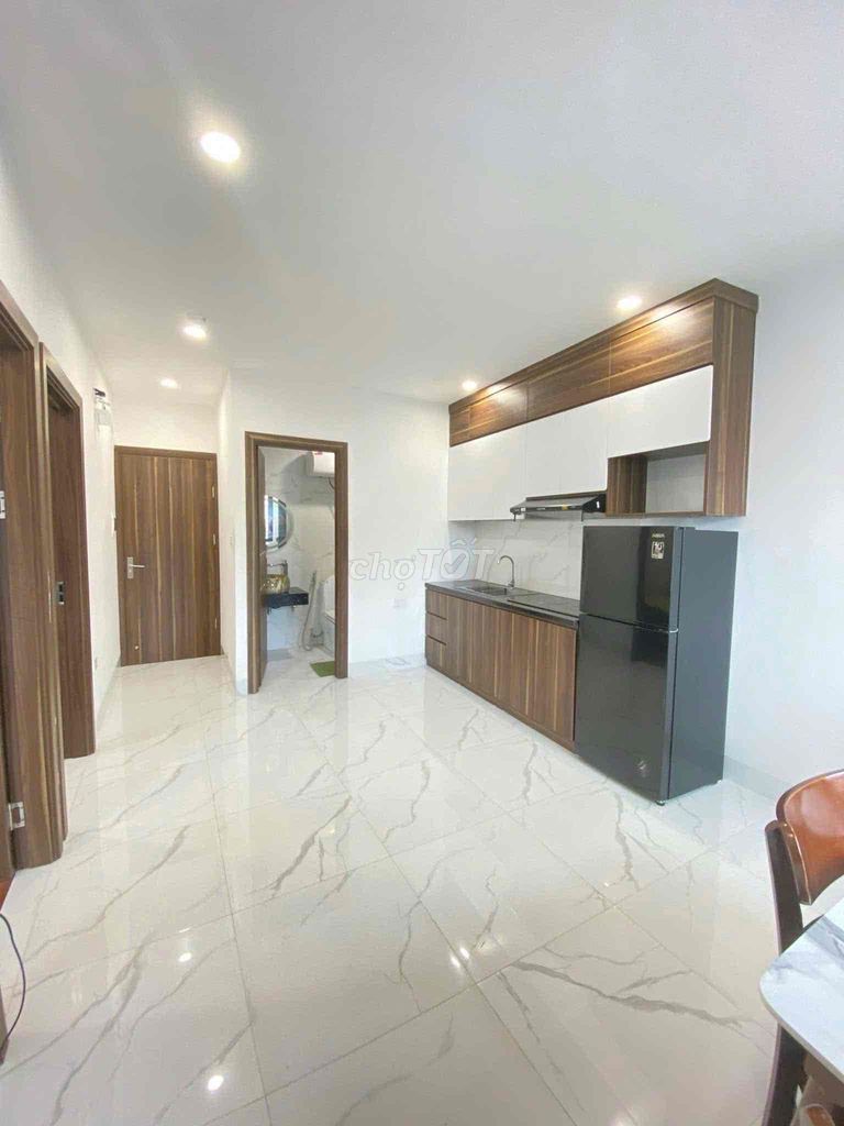 Two bedrooms. A full-in-the-art toilet.
