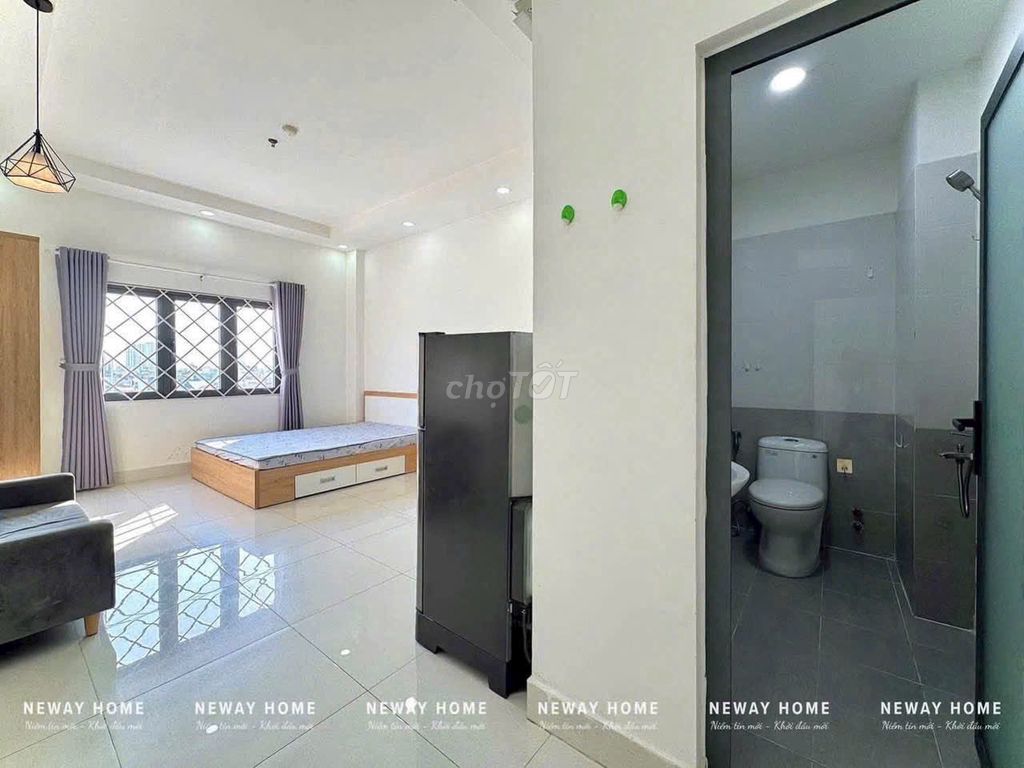 studio 35 M2 Phú Thọ Hòa Tân Phú - huge open free car
