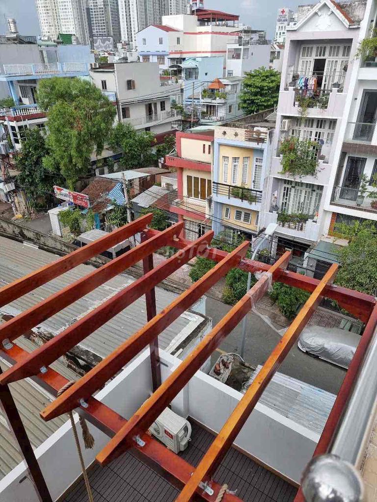 Rent a new house 100 percent -- front of Số 14, kdc of display.