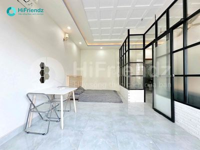 Rent a 40-foot-wide balcony right into the Interstate, The Global City.