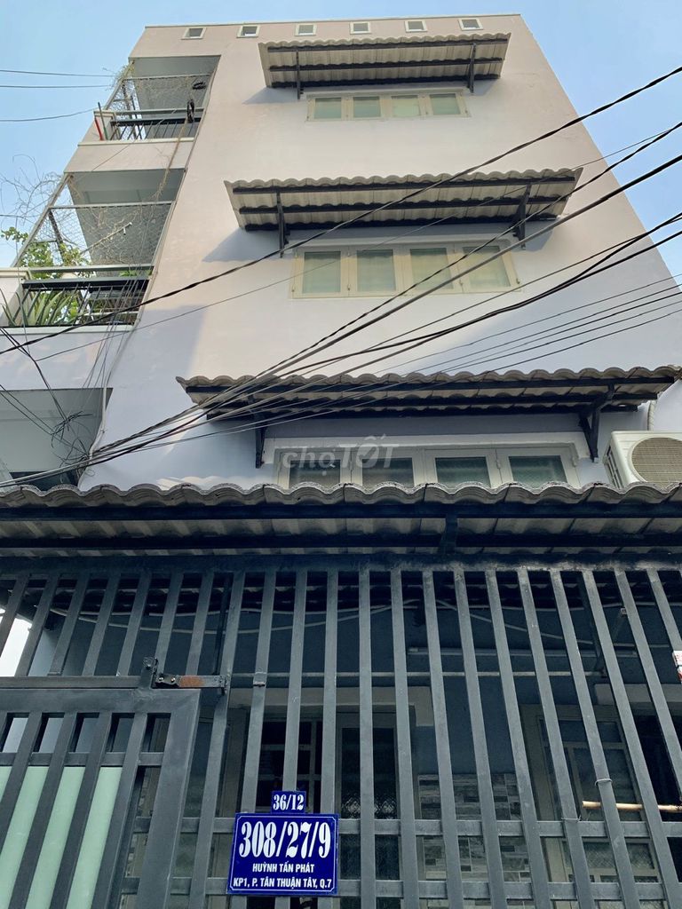 Room, 20mm service apartment 308 Huỳnh Tấn Phát, P Tân Thuận Tây, District 7