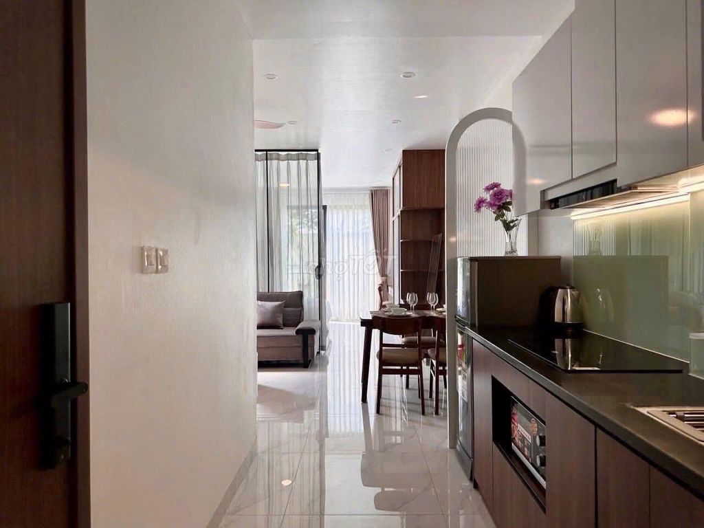 The apartment is a public bedroom Full interior near Nguyễn Văn Hưởng Saigon Bridge