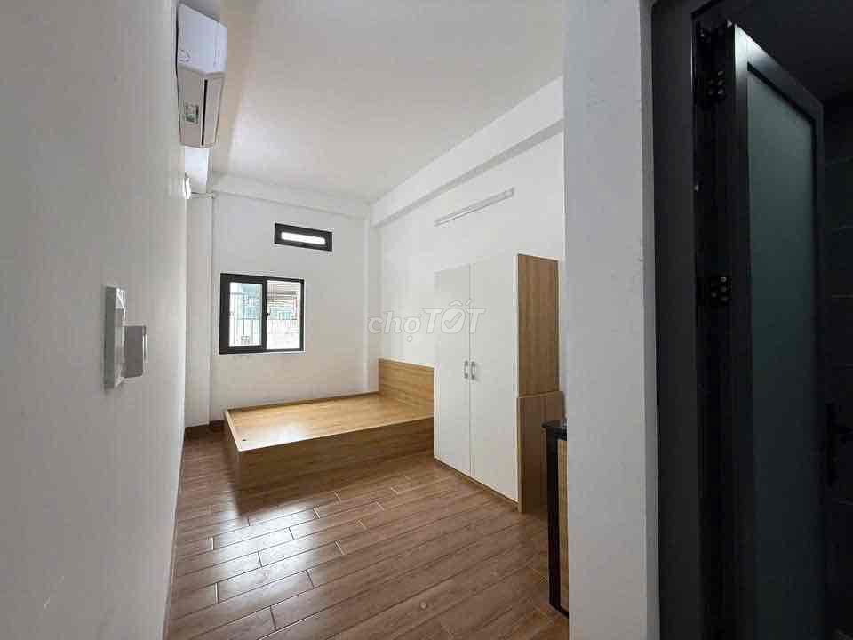 renting studio full comfortable furniture - sky windows at the end of the plan