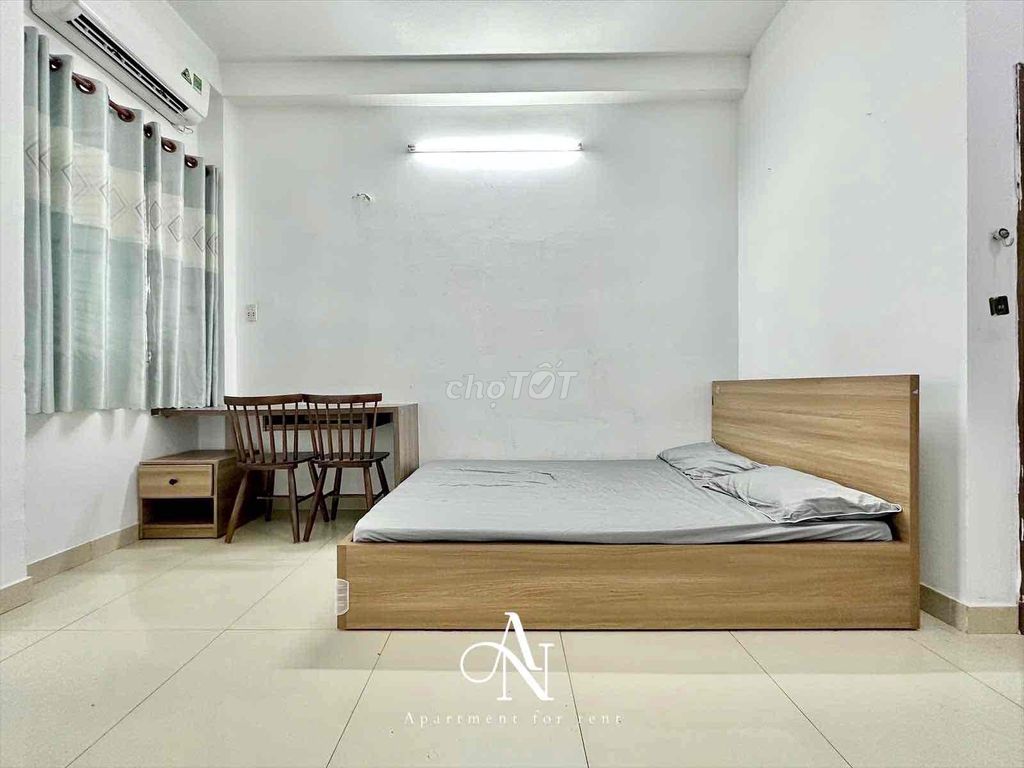 apartment one is 40 meters wide, right in Đỗ Tấn Phong, bedroom, private washing machine - window