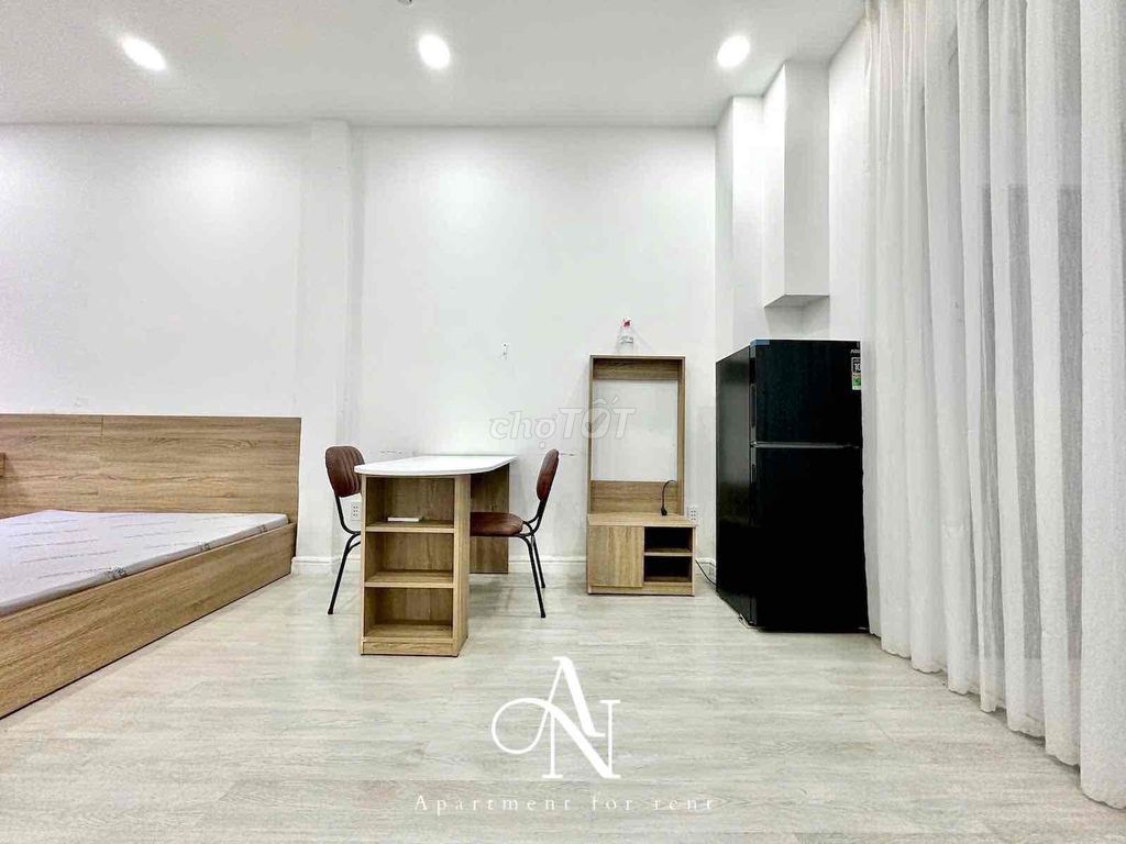 1 bedroom 40 meters wide - private washing machine - clear - right at Đào Duy Anh, bedroom