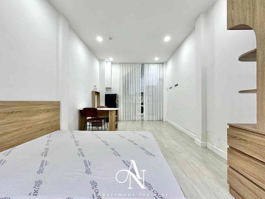 1 bedroom 40 meters wide - private washing machine - clear - right at Đào Duy Anh, bedroom