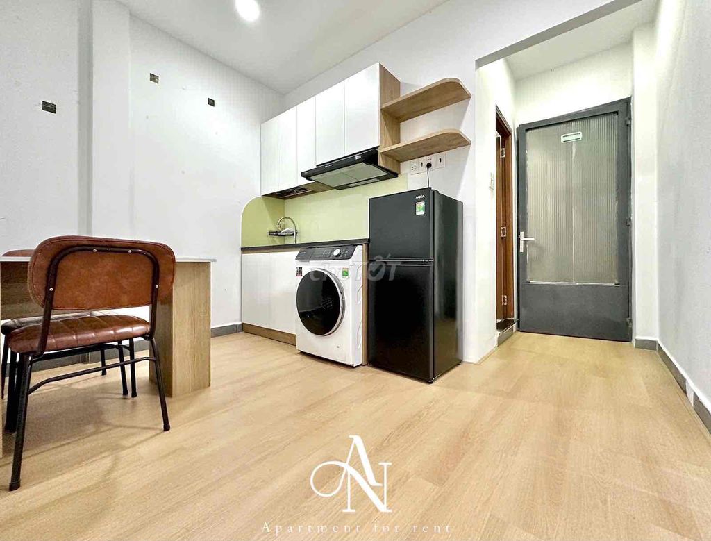 apartment 1 bedroom - clear morning - private washing machine - Đào Duy Anh, bedroom