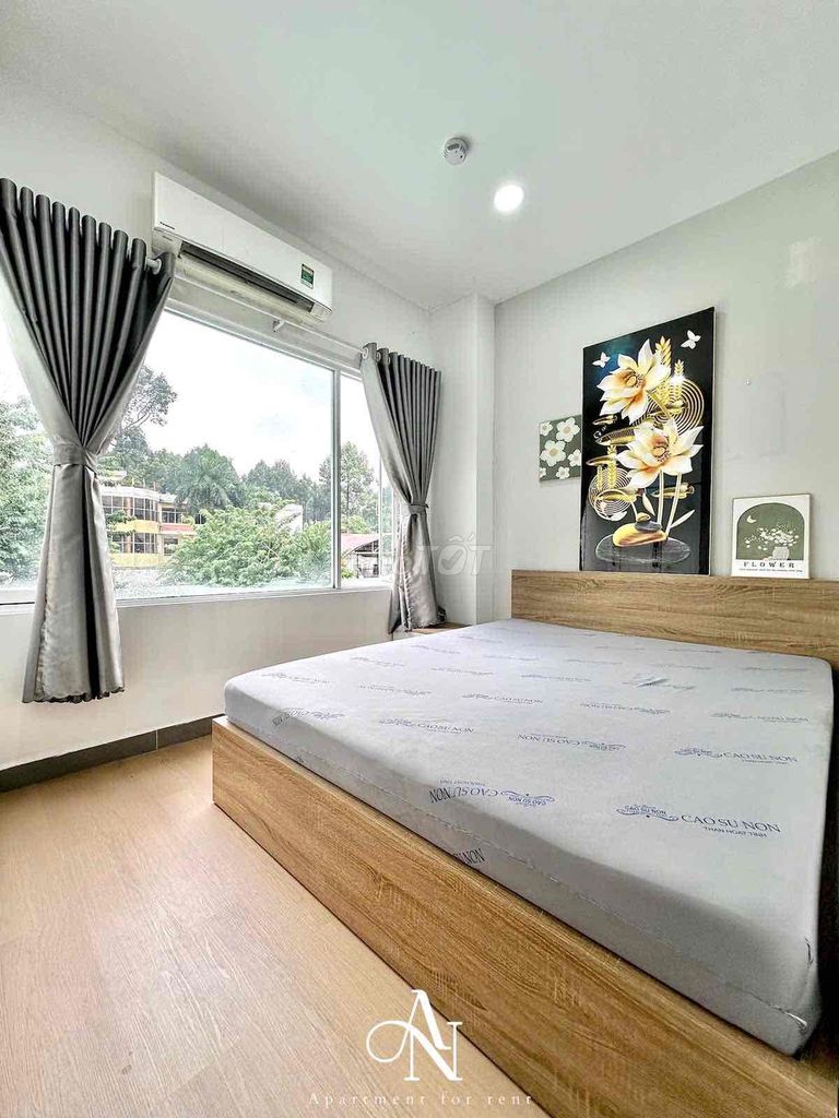 apartment 1 bedroom - clear morning - private washing machine - Đào Duy Anh, bedroom
