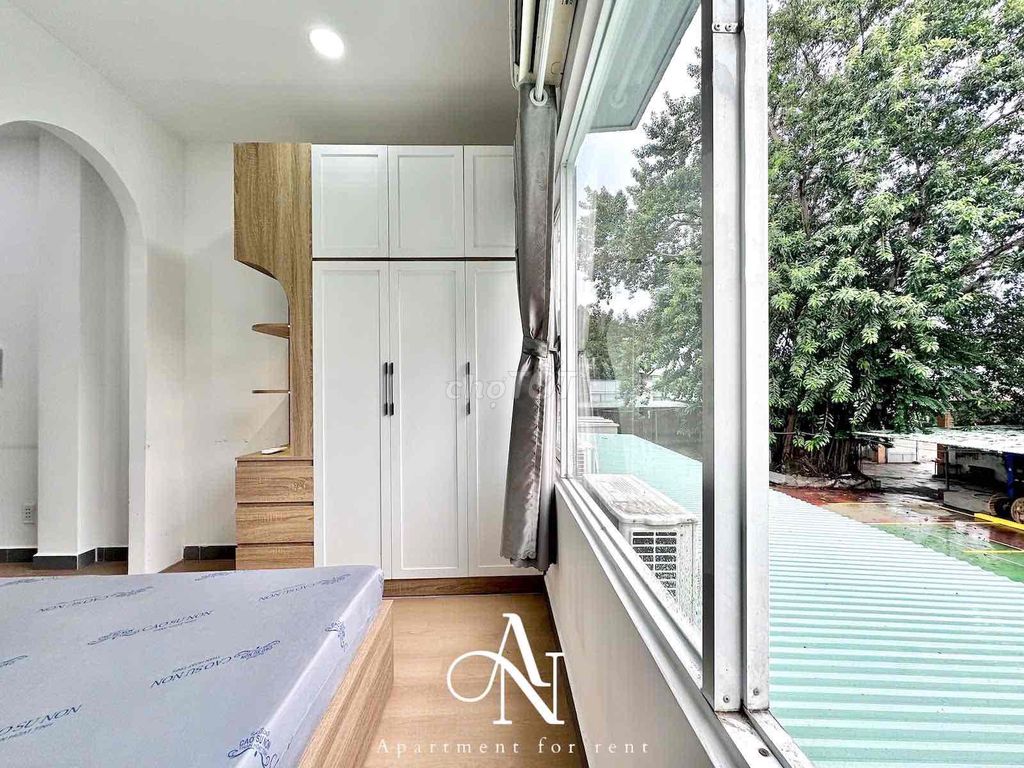 apartment 1 bedroom - clear morning - private washing machine - Đào Duy Anh, bedroom