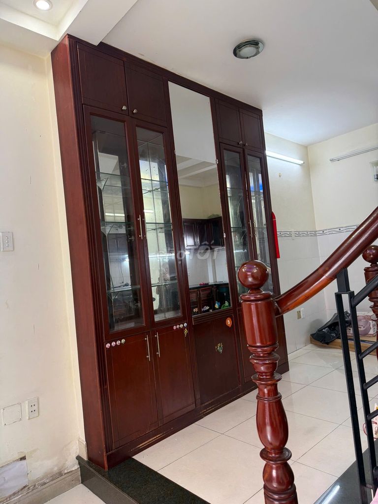 Rent the house. Phú Thạnh Bình long crystal: 1 ground, 2 floors