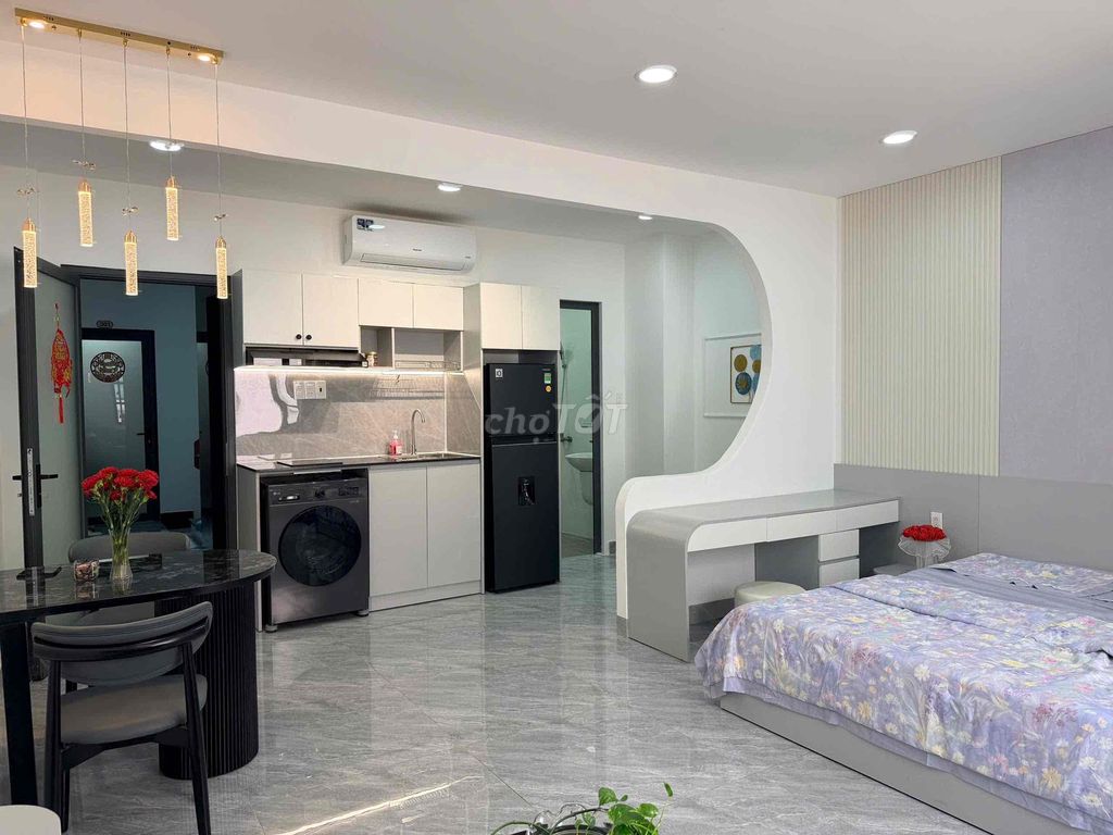 A Cityland Bedroom Gò Vấp - Full interior, private washing machine