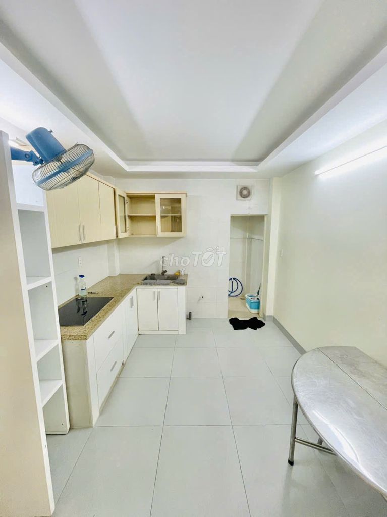Rent a new house like three stories old, three bedrooms in.