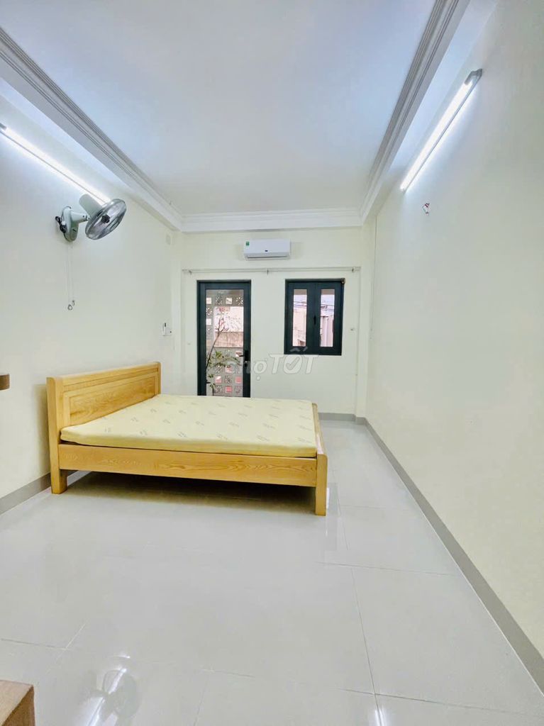 Rent a new house like three stories old, three bedrooms in.