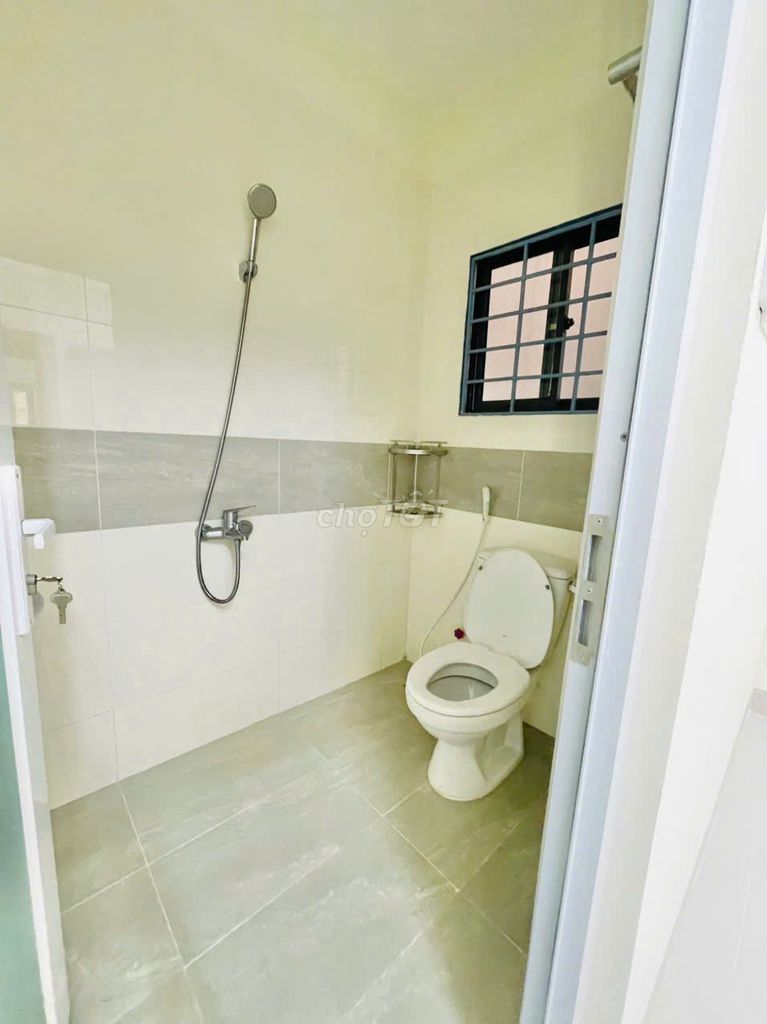 Rent a new house like three stories old, three bedrooms in.