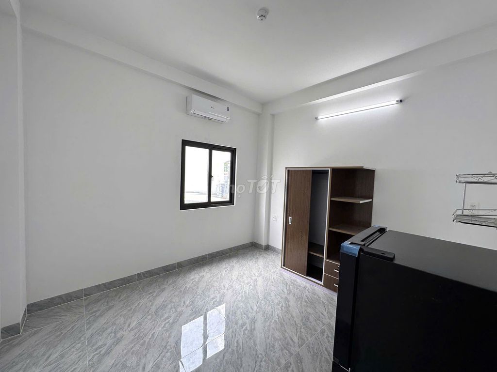 Pass room 27 m2 at Phan Huy ích in mid - October.