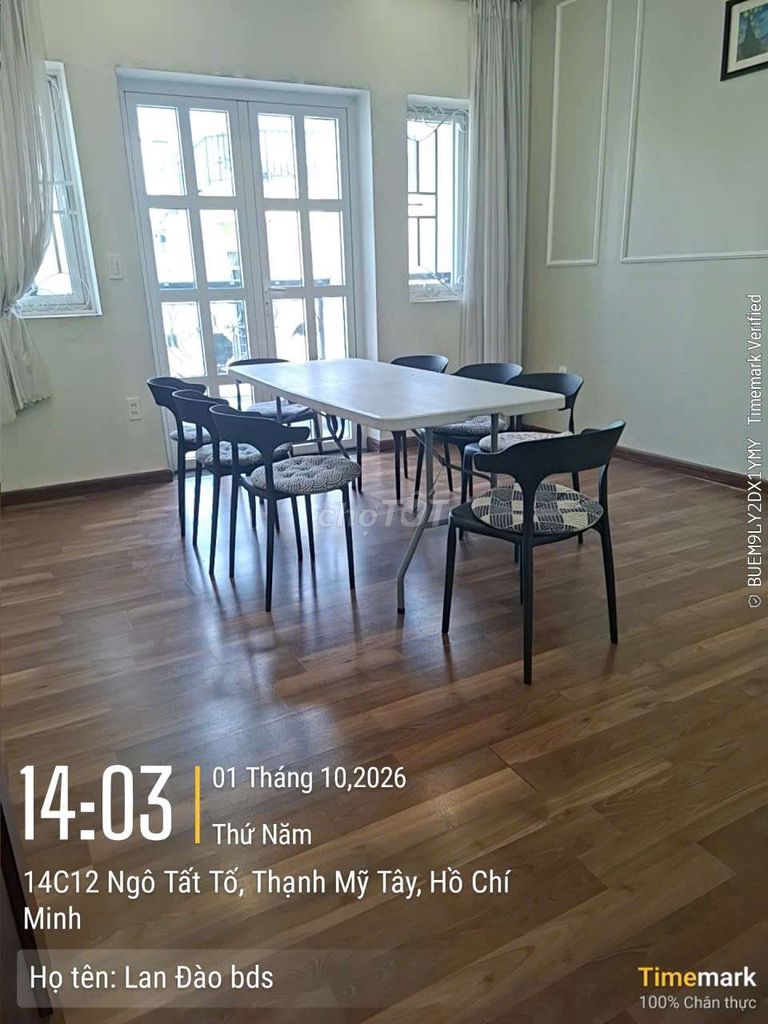 Two months -- five-room Ngô Tất Tố, Bình Thạnh -- 30 million.
