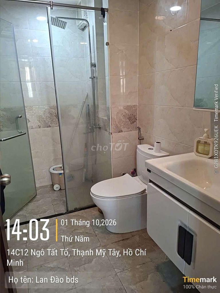 Two months -- five-room Ngô Tất Tố, Bình Thạnh -- 30 million.