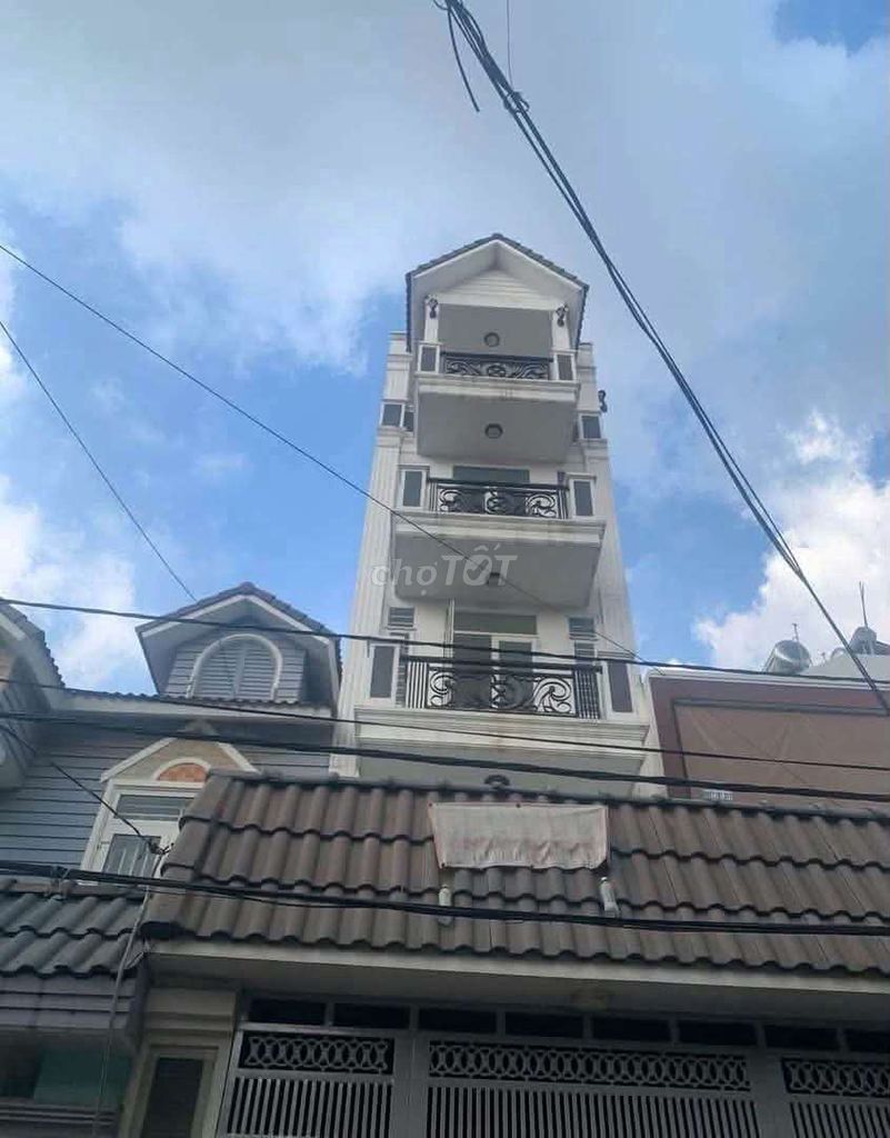 A new house. A Lê Đình Thám, 4 X20 M, 4 upstairs, 7 bedrooms, 7 toilets, 25 million