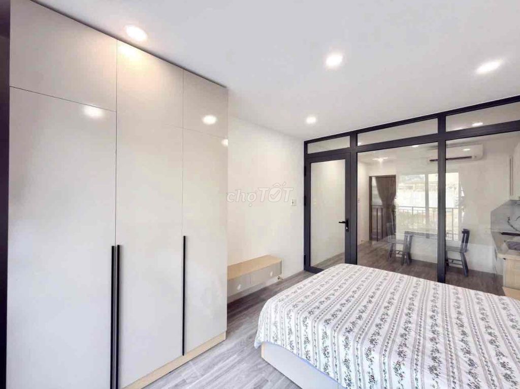 Supercol flat clean, interior at Tân Định District 1.