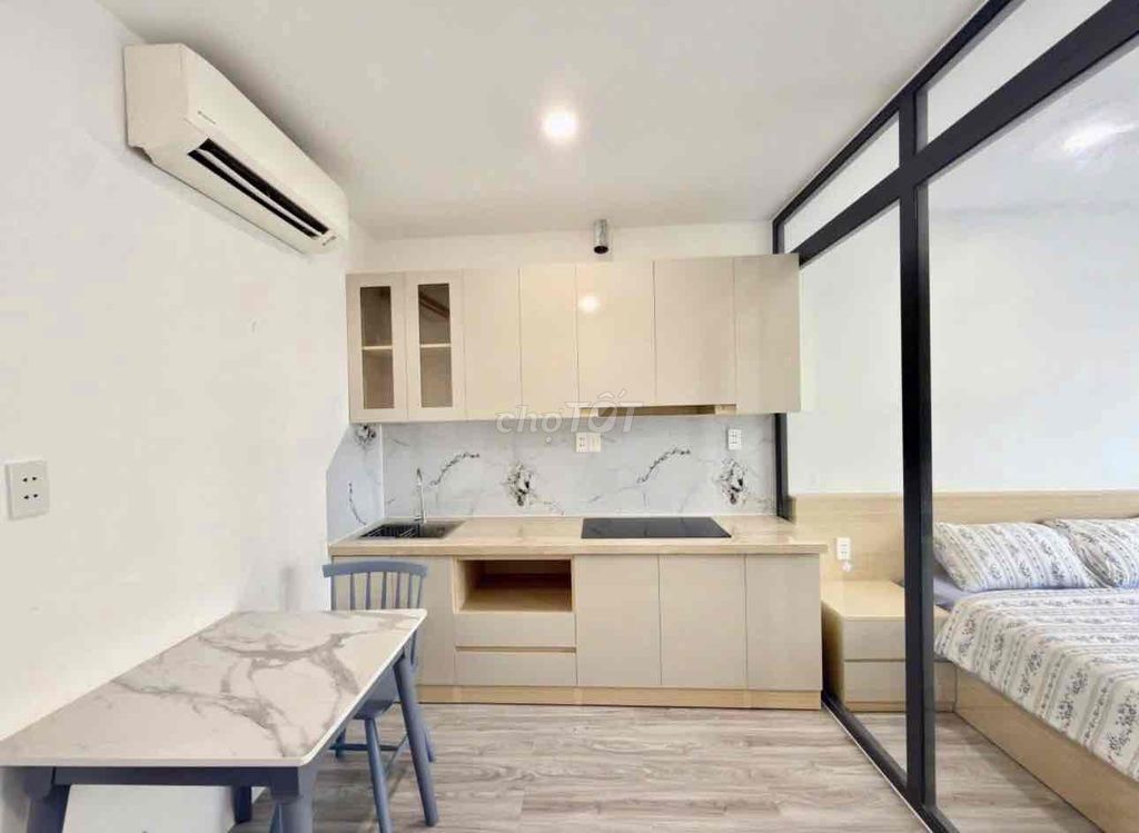 Supercol flat clean, interior at Tân Định District 1.