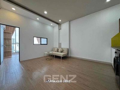 One bedroom 50 meters of kitchen cups, glass view, private washing machine, full interior right in Sen Queen