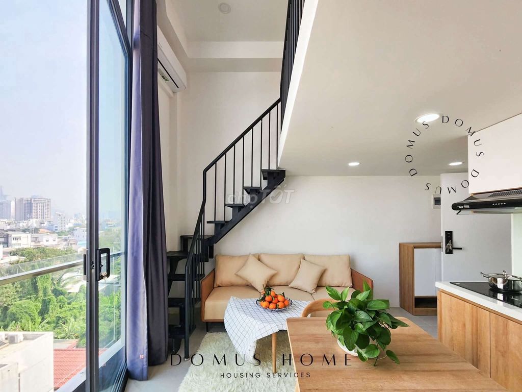 The Tân Hương super balcony.