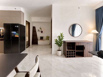 Renting Privia apartment: One bedroom, one and a 12 million toilet, in place.