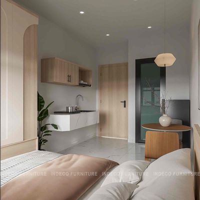 The new mini-house product has built a full-on interior at Lạc Long Quân.