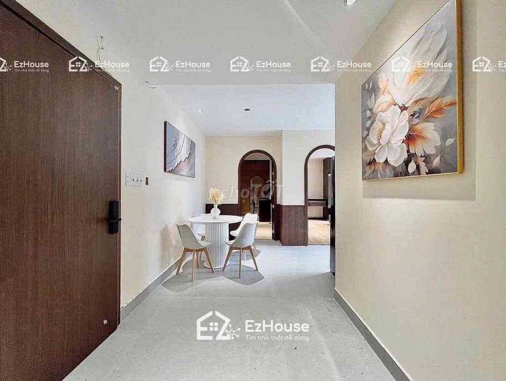 Two bedrooms. One room. A mini building room.