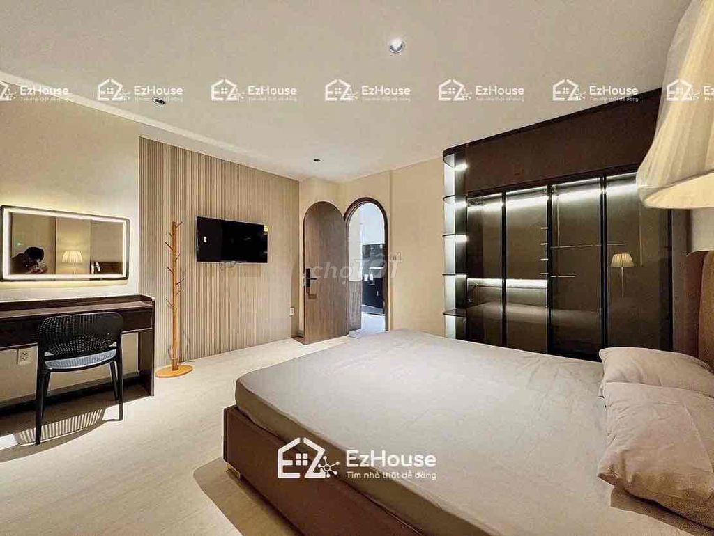 Two bedrooms. One room. A mini building room.