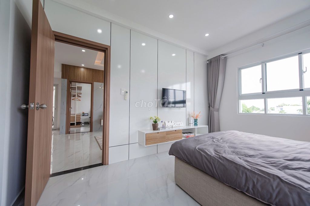 Conic Boulevard apartment, new house, two bedrooms, two toilets for renting 6.5 million.