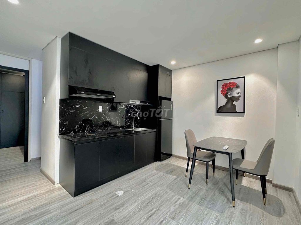 Two bedrooms one toilet - high-level furniture - 50 meters - Q. Bình Thạnh