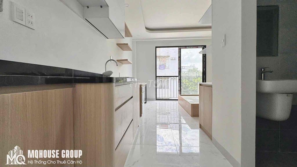 New apartment built a balcony 40 m2 p.m. - Bình Thạnh near Lang