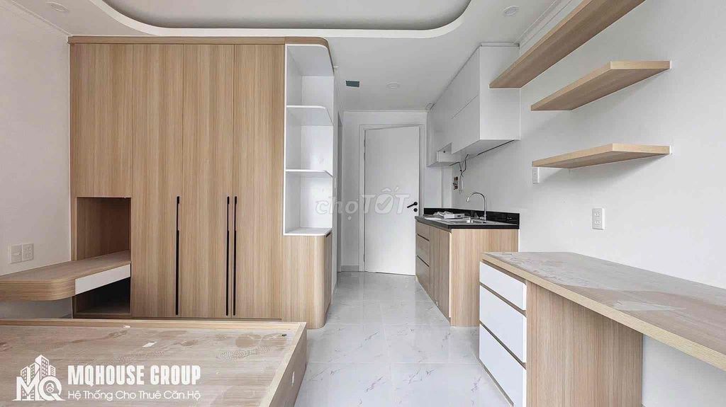 New apartment built a balcony 40 m2 p.m. - Bình Thạnh near Lang