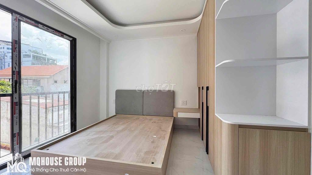 New apartment built a balcony 40 m2 p.m. - Bình Thạnh near Lang