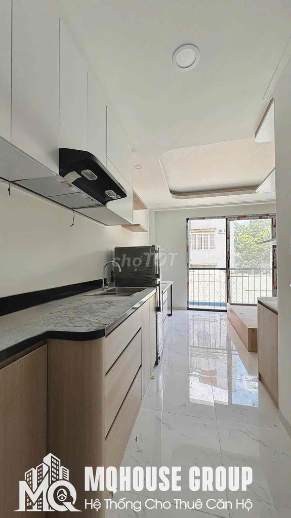 New apartment built a balcony 40 m2 p.m. - Bình Thạnh near Lang