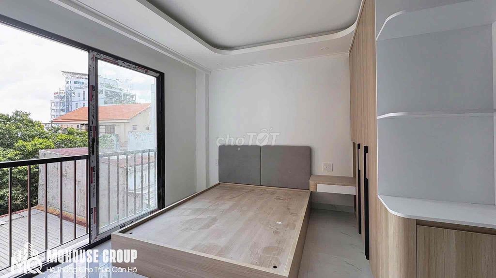 New apartment built a balcony 40 m2 p.m. - Bình Thạnh near Lang