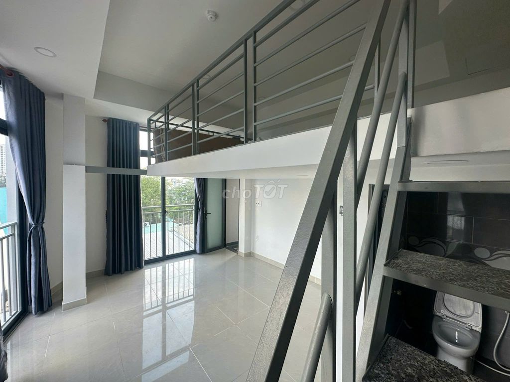 rent new apartment 100 percent - balcony - near the salary demand_Phan Văn Hớn