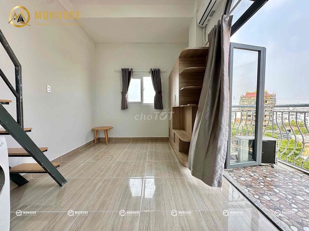 Mini building, protection 247, balcony, private washing machine, full interior bordering District 10