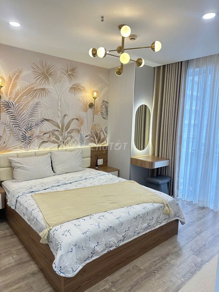 Rent a Scenic Valley apartment, pmh, District 7, cheap, full interior.