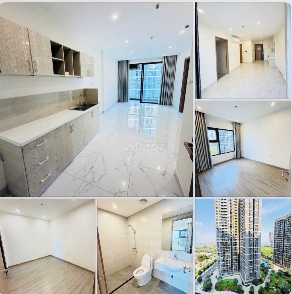 Two fancy bedrooms, bed-slippers, air conditioning, nice view -- cheap, for good rent.