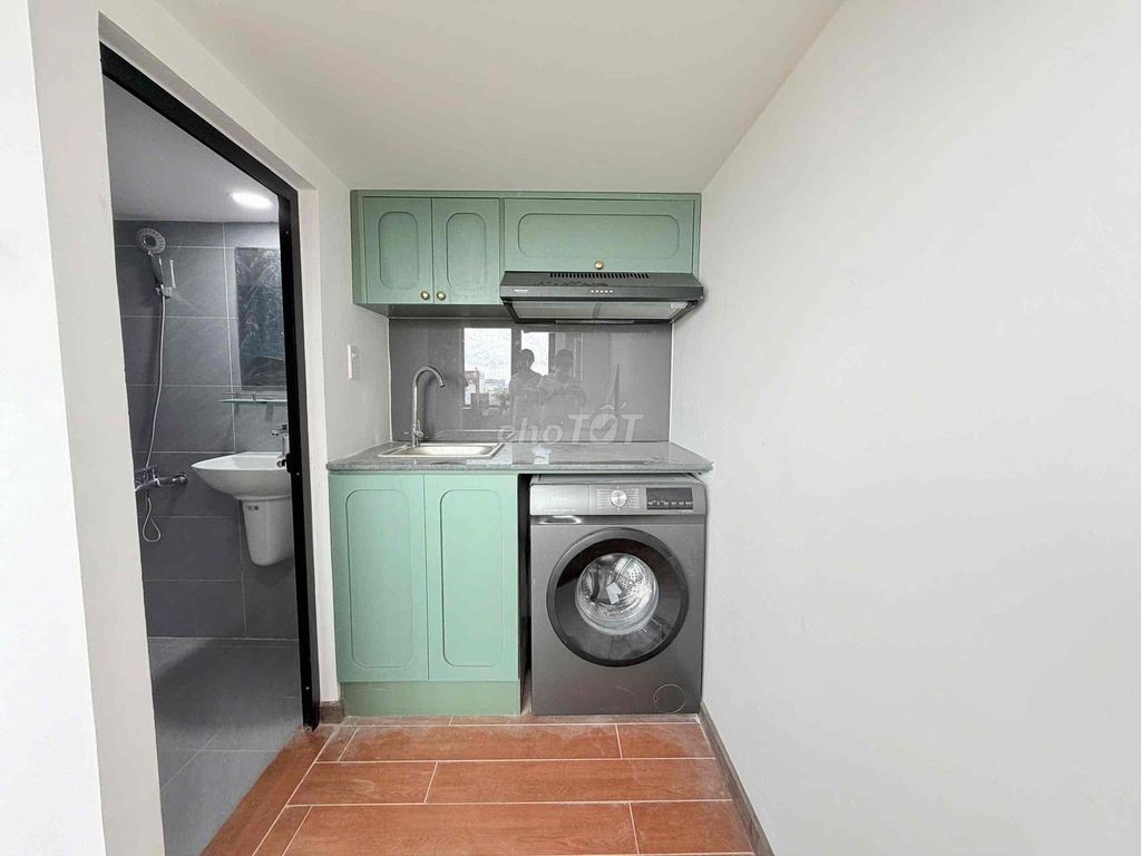 The apartment has 40 meters of furniture right next to the Rimbo 1 bridge.
